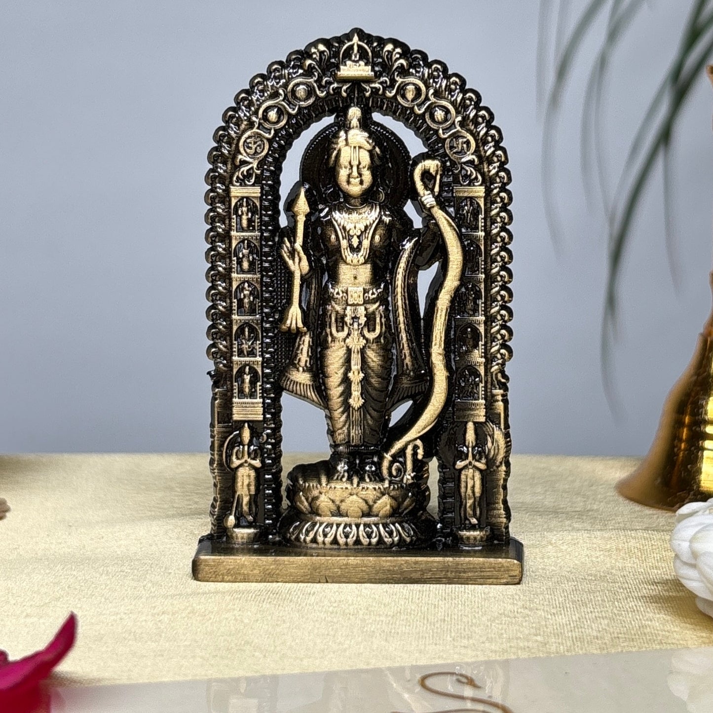 Panchdhatu Ram Ji Ayodhya Pratima (3 inch)