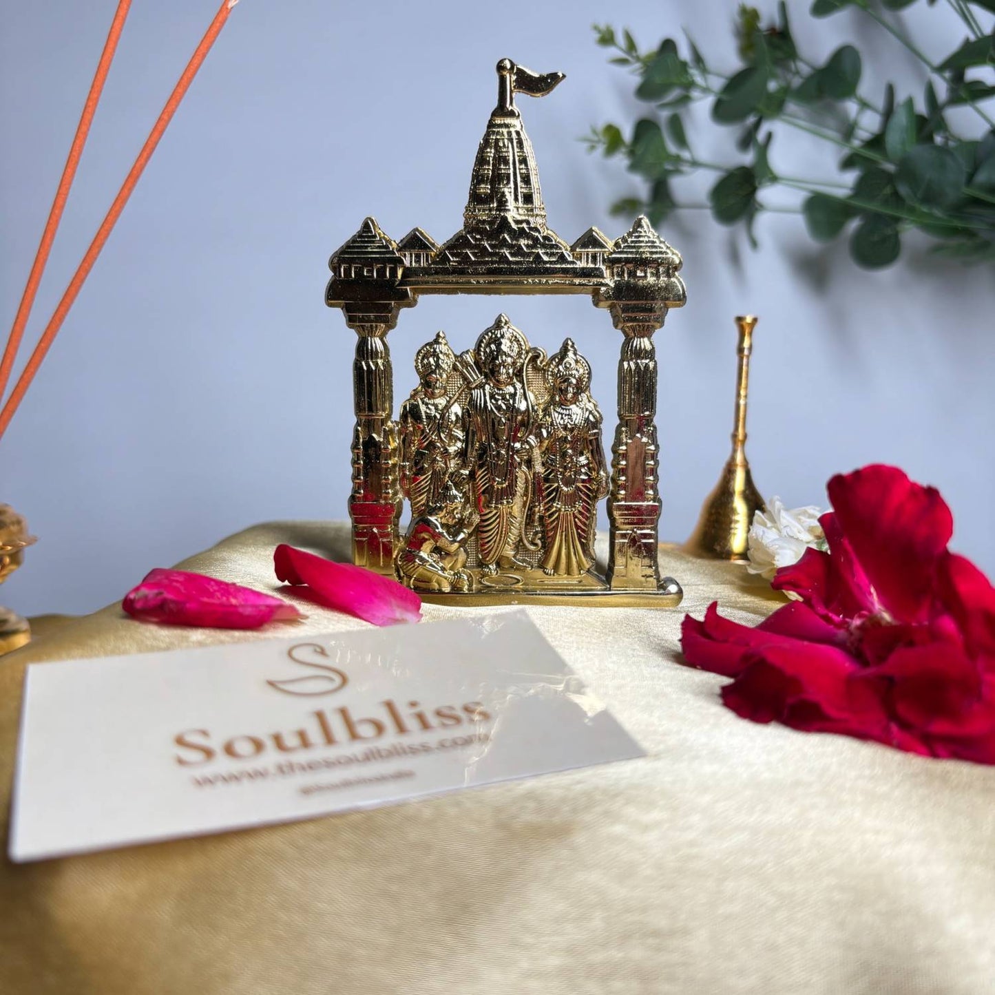 Panchdhatu Ram Darbar Idol (5 Inch x 4 Inch)