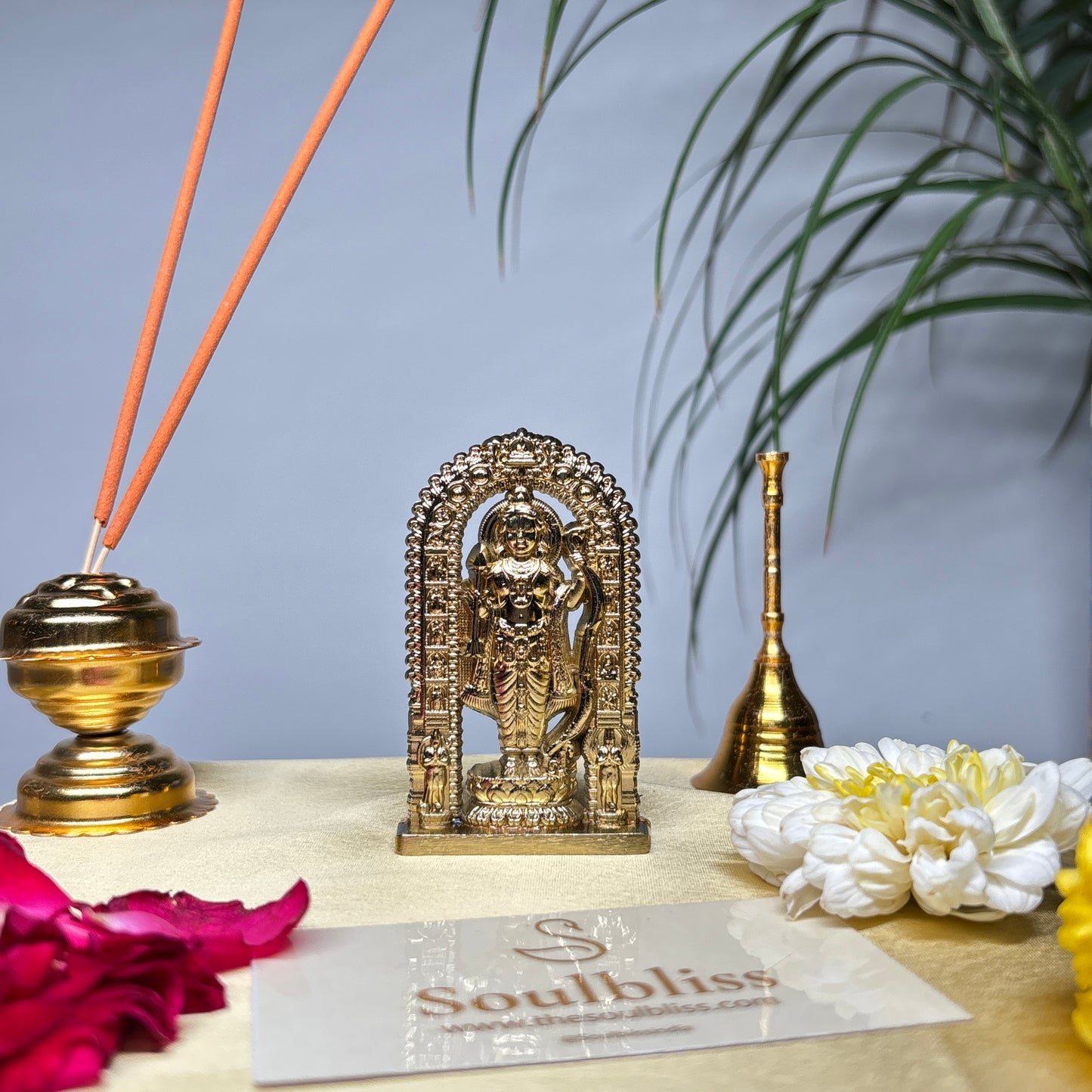 Panchdhatu Ram Ji Ayodhya Pratima (3 inch)