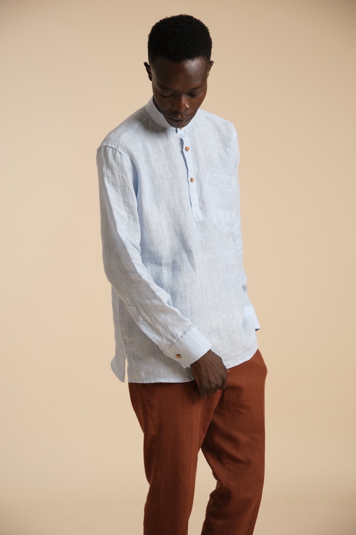 Men Shirt Full Sleeve With Cuff