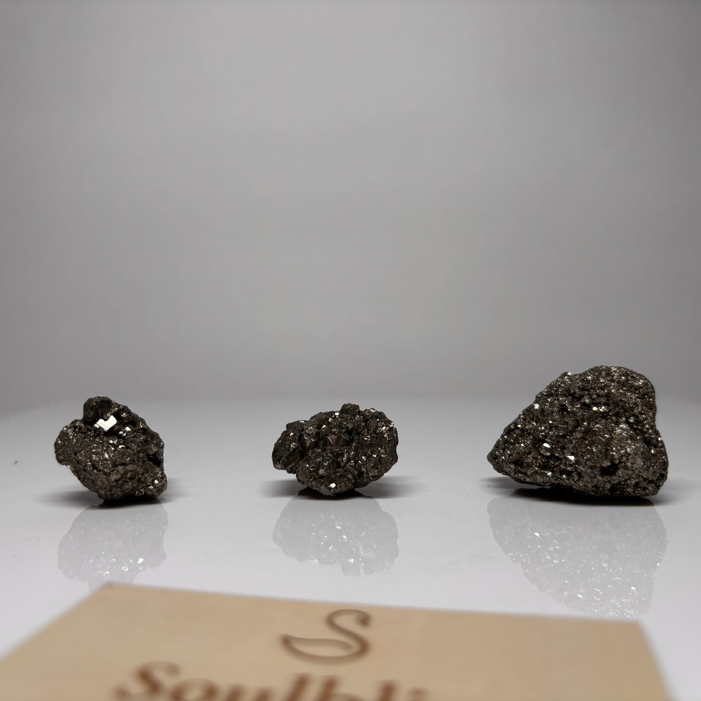 Peru Pyrite Raw Clusters for Wealth, Success & Manifestation | Soulbliss Crystal Bliss Collection