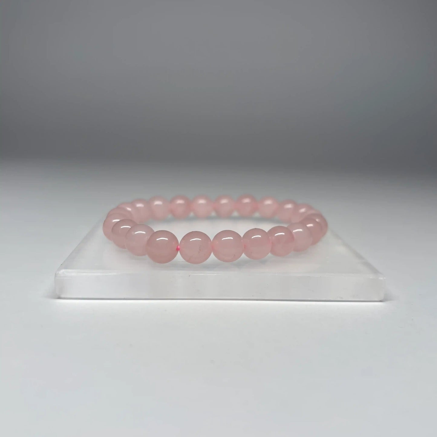 Authentic SoulBliss Rose Quartz Healing Bracelet – natural crystal jewelry for heart chakra, self-love, and emotional balance, part of Crystal Bliss Collection.