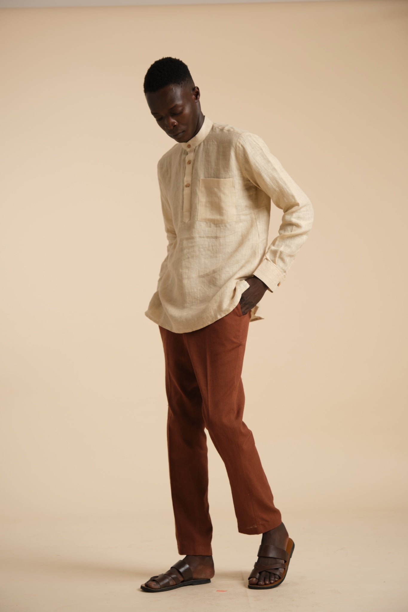 Men Shirt Full Sleeve With Cuff