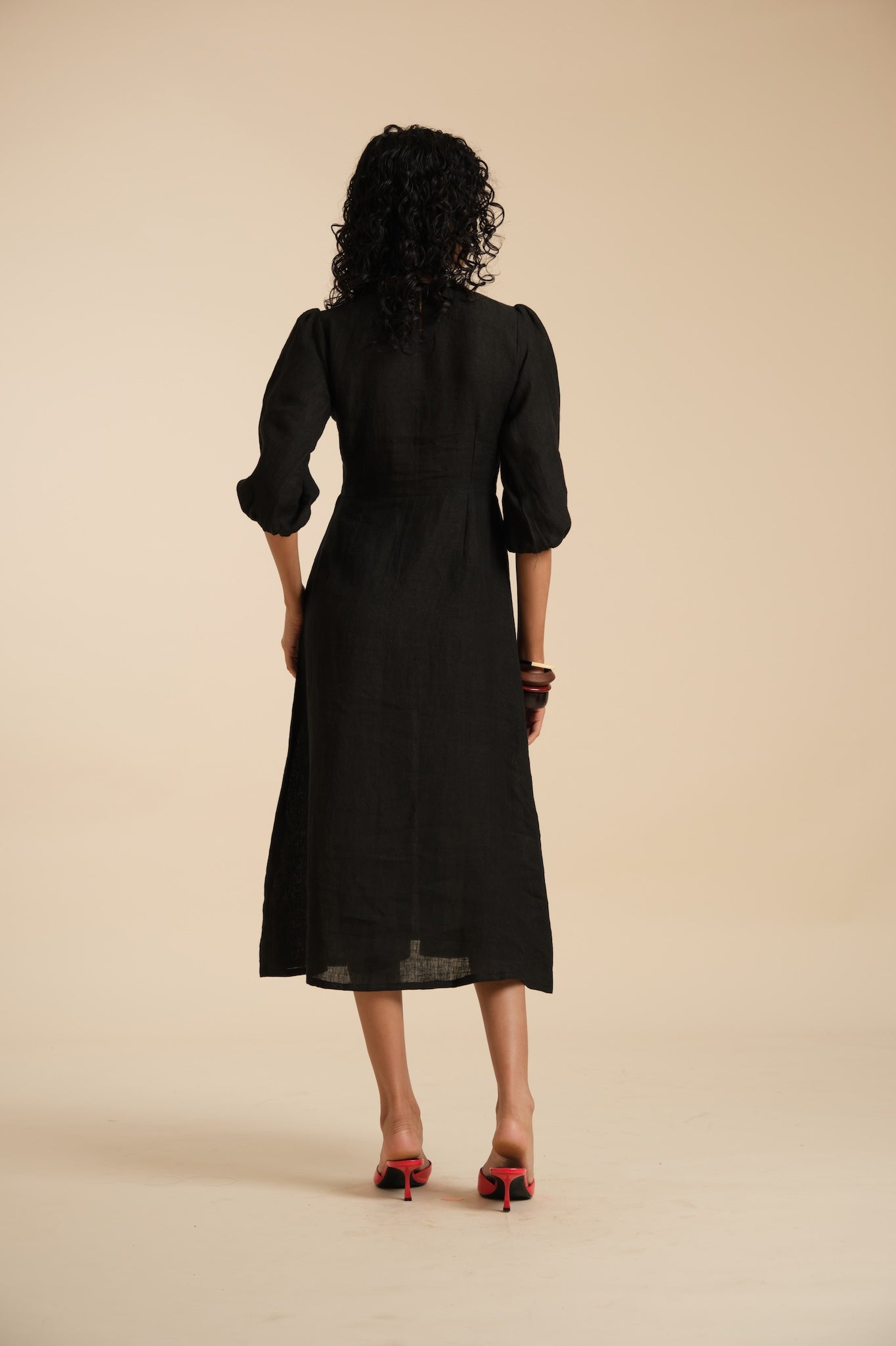 Puff Sleeve Dress