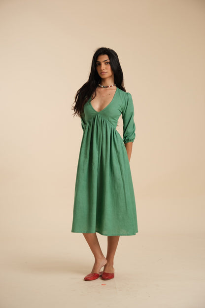 Puff Sleeve Dress