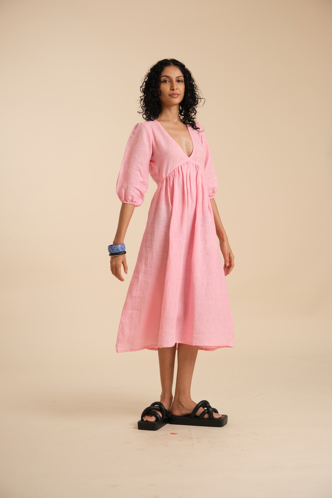 Puff Sleeve Dress