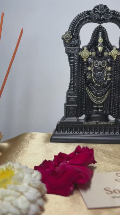 Panchdhatu Tirupati Balaji Idol – (7 Inch)