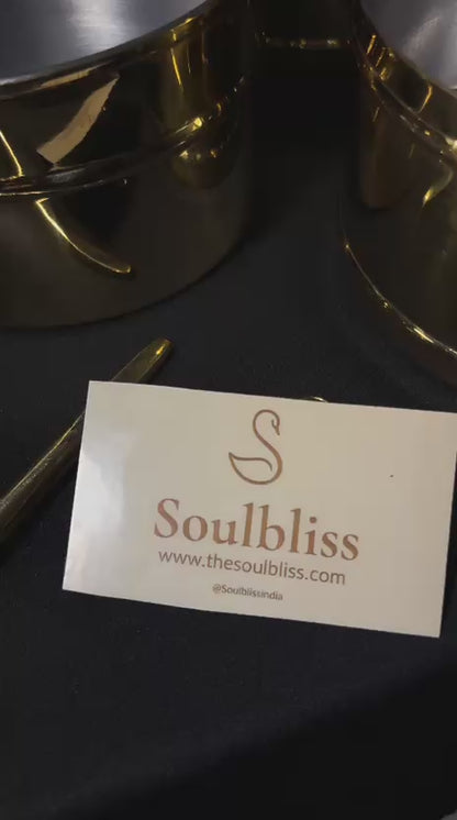 brass tiffien shown in a short video format
